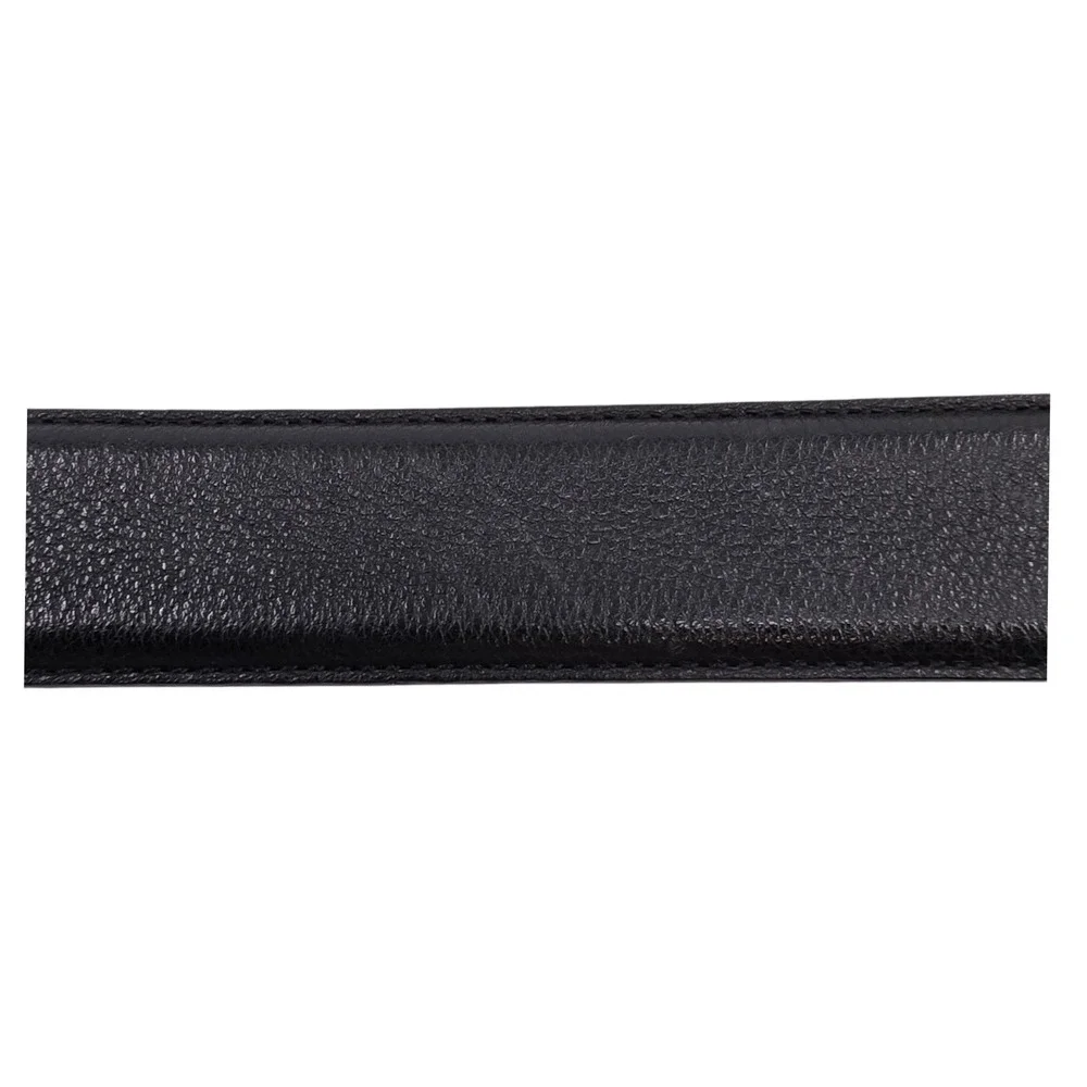 Polo Ralph Lauren Mens 42 Black Pebbled Leather Belt